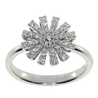 Anillo Damiani Mujer Margherita in Oro blanco Diamante 0.36 Ct 20072753 - 20072753